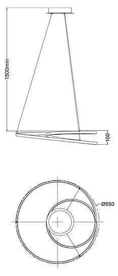 Подвесной светильник Arte Lamp Millo A3893SP-30BK в Ревде - revda.ok-mebel.com | фото 3