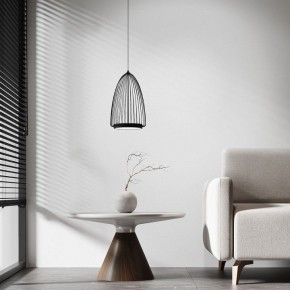 Подвесной светильник Eurosvet Comodita 40009/1 LED черный в Ревде - revda.ok-mebel.com | фото 4