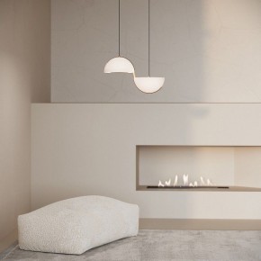 Подвесной светильник Eurosvet Emisfero 50083/2 LED золото в Ревде - revda.ok-mebel.com | фото 2