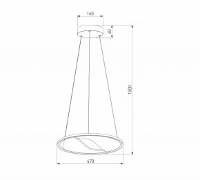 Подвесной светильник Eurosvet Occhio 40026/1 LED серый в Ревде - revda.ok-mebel.com | фото 5