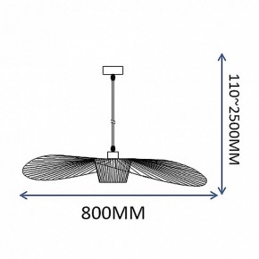 Подвесной светильник Imperiumloft HAT Black ﻿HAT01 в Ревде - revda.ok-mebel.com | фото 3