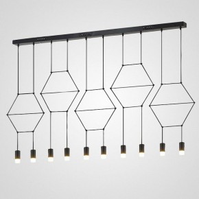 Подвесной светильник Imperiumloft Via Wireflow polyhedral Via01 в Ревде - revda.ok-mebel.com | фото