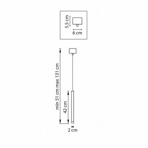 Подвесной светильник Lightstar Tubo LT7472471 в Ревде - revda.ok-mebel.com | фото 4
