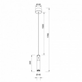 Подвесной светильник Mantra Spark 8969 в Ревде - revda.ok-mebel.com | фото 4