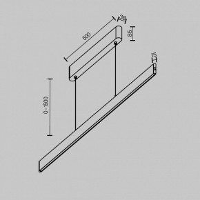 Подвесной светильник Maytoni Ephoria P109PL-36W2.7-6K-BS в Ревде - revda.ok-mebel.com | фото 2