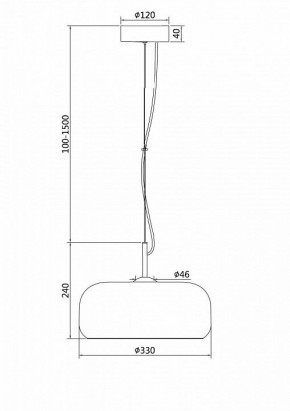 Подвесной светильник Maytoni Madmen MOD127PL-L6SG в Ревде - revda.ok-mebel.com | фото 3