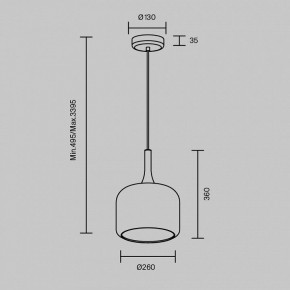 Подвесной светильник Maytoni Spirito MOD286PL-L18W3K в Ревде - revda.ok-mebel.com | фото 9