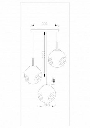 Подвесной светильник Moderli Amo V11524-3P в Ревде - revda.ok-mebel.com | фото 6