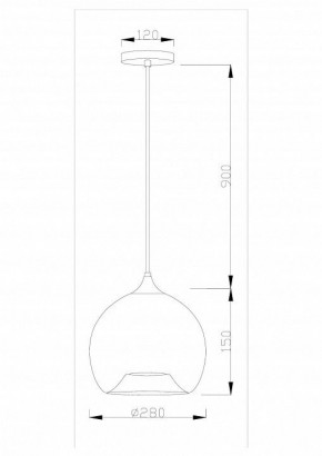 Подвесной светильник Moderli Laura V11528-1P в Ревде - revda.ok-mebel.com | фото 7