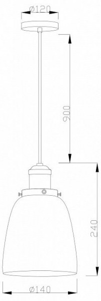 Подвесной светильник Moderli Single V11517-1P в Ревде - revda.ok-mebel.com | фото 7