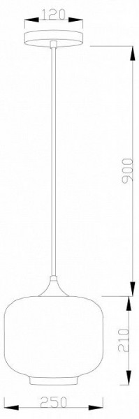 Подвесной светильник Moderli Teen V11532-1P в Ревде - revda.ok-mebel.com | фото 7