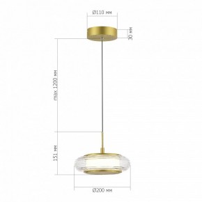 Подвесной светильник ST-Luce FRITTELA SL6239.203.01 в Ревде - revda.ok-mebel.com | фото 5