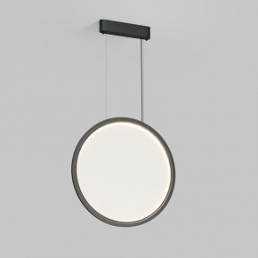 Подвесной светильник вертикальный VEIL, 35 Вт, ?600?2100 мм, LED 2700-6000K, IP20, пульт Д/У (в комплекте), черный, алюминий, акрил в Ревде - revda.ok-mebel.com | фото 3