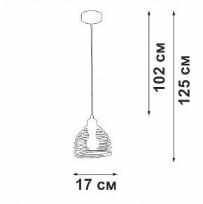 Подвесной светильник Vitaluce V2854 V2854-1/1S в Ревде - revda.ok-mebel.com | фото 5