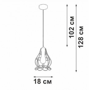 Подвесной светильник Vitaluce V2868 V2868-1/1S в Ревде - revda.ok-mebel.com | фото 5