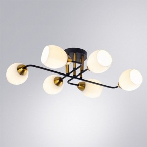 Потолочная люстра Arte Lamp Andrea A8141PL-6BK в Ревде - revda.ok-mebel.com | фото 2