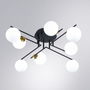 Потолочная люстра Arte Lamp Gemini A2243PL-8BK в Ревде - revda.ok-mebel.com | фото 2