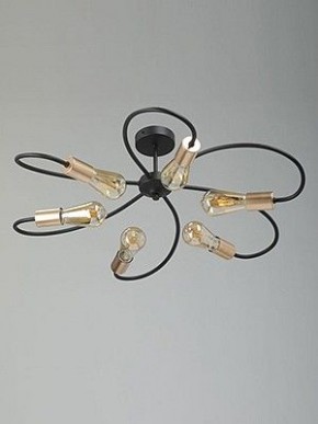 Потолочная люстра Vitaluce V3076 V3076-1/6PL в Ревде - revda.ok-mebel.com | фото 4