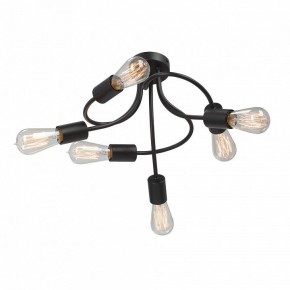Потолочная люстра Vitaluce V3928 V3928-1/6PL в Ревде - revda.ok-mebel.com | фото 3