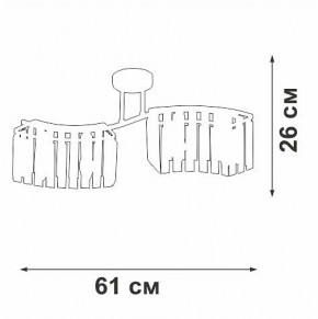 Потолочная люстра Vitaluce V5884 V5884-0/4PL в Ревде - revda.ok-mebel.com | фото 4