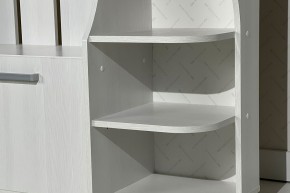 БАРСЕЛОНА 1 Прихожая белый рамух в Ревде - revda.ok-mebel.com | фото 6
