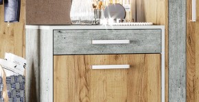 Прихожая Кензо (крафт/бетон) вешалка+шкаф в Ревде - revda.ok-mebel.com | фото 5