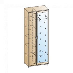 Прихожая Мелисса композиция 1 (Снежный ясень) в Ревде - revda.ok-mebel.com | фото 2