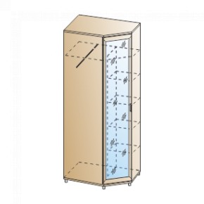 Прихожая Мелисса композиция 10 (Ясень Асахи) в Ревде - revda.ok-mebel.com | фото 6