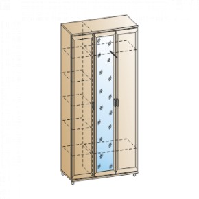 Прихожая Мелисса композиция 2 (Гикори Джексон светлый) в Ревде - revda.ok-mebel.com | фото 2