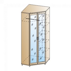 Прихожая Мелисса композиция 3 (Гикори Джексон светлый) в Ревде - revda.ok-mebel.com | фото 5