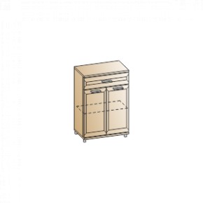 Прихожая Мелисса композиция 7 (Гикори Джексон светлый) в Ревде - revda.ok-mebel.com | фото 3