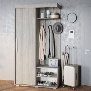 Прихожая Зара ПР-01 (ясень белый) в Ревде - revda.ok-mebel.com | фото 3