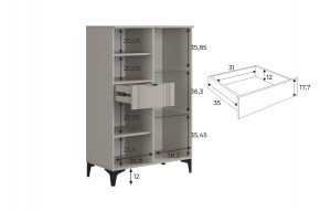РИЧ Комод 2 в Ревде - revda.ok-mebel.com | фото 3