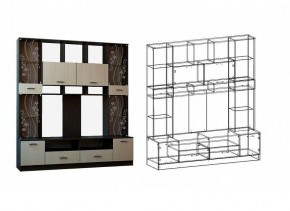 САБИНА ГОСТИНАЯ НАБОР №ВД-2 (венге/дуб белфорт) в Ревде - revda.ok-mebel.com | фото 2