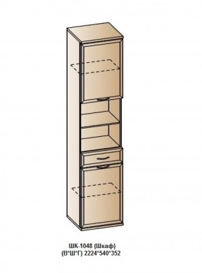 ШК-1048 (Шкаф) в Ревде - revda.ok-mebel.com | фото