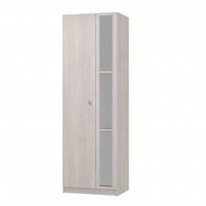 Шкаф 2-х створчатый Зарина ШК-01 (ясень белый) в Ревде - revda.ok-mebel.com | фото