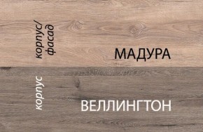 Шкаф 2D1S/D1, DIESEL , цвет дуб мадура/веллингтон в Ревде - revda.ok-mebel.com | фото 3