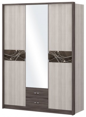 Шкаф 3-х дверный с зеркалом Шк68.2 МС Николь в Ревде - revda.ok-mebel.com | фото