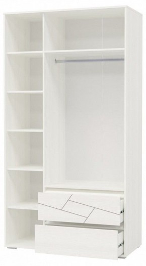 Шкаф 3-х дверный с ящиками АДЕЛИНА (4-4832рам.б) в Ревде - revda.ok-mebel.com | фото 2