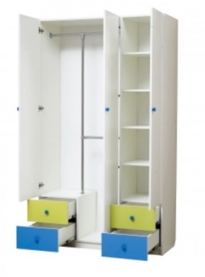 Шкаф 3-х дверный с ящиками Радуга (1200) в Ревде - revda.ok-mebel.com | фото 2