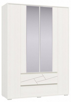 Шкаф 4-х дверный с ящиками АДЕЛИНА (4-4833рам.б) в Ревде - revda.ok-mebel.com | фото