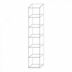 Шкаф 450 с зеркальным фасадом Марсель в Ревде - revda.ok-mebel.com | фото 7