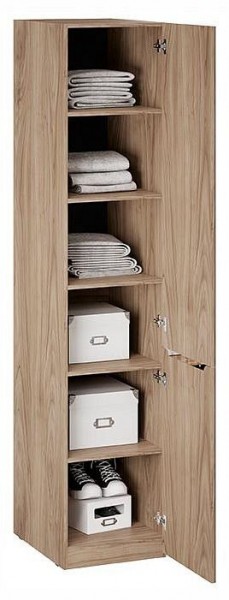 Шкаф для белья Глосс СМ-319.07.001 в Ревде - revda.ok-mebel.com | фото 2