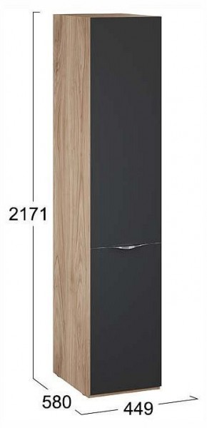 Шкаф для белья Глосс СМ-319.07.001 в Ревде - revda.ok-mebel.com | фото 4