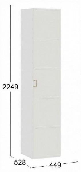 Шкаф для белья Стелла в Ревде - revda.ok-mebel.com | фото 4