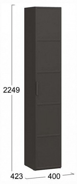 Шкаф для белья Стелла Исп.2 в Ревде - revda.ok-mebel.com | фото 4