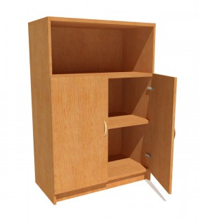 Шкаф для документов средний с нижними дверями Логика Л-13.1 в Ревде - revda.ok-mebel.com | фото 1