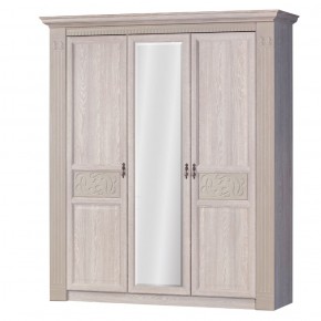Шкаф для одежды 3-х дверный №180 "Лючия" Дуб оксфорд серый в Ревде - revda.ok-mebel.com | фото