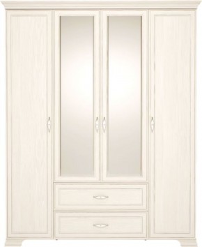 Шкаф для одежды 4-х дверный с зеркалом Венеция 2 бодега в Ревде - revda.ok-mebel.com | фото