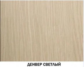 Шкаф для одежды №614 "Инна" Денвер светлый (*без полок) в Ревде - revda.ok-mebel.com | фото 2